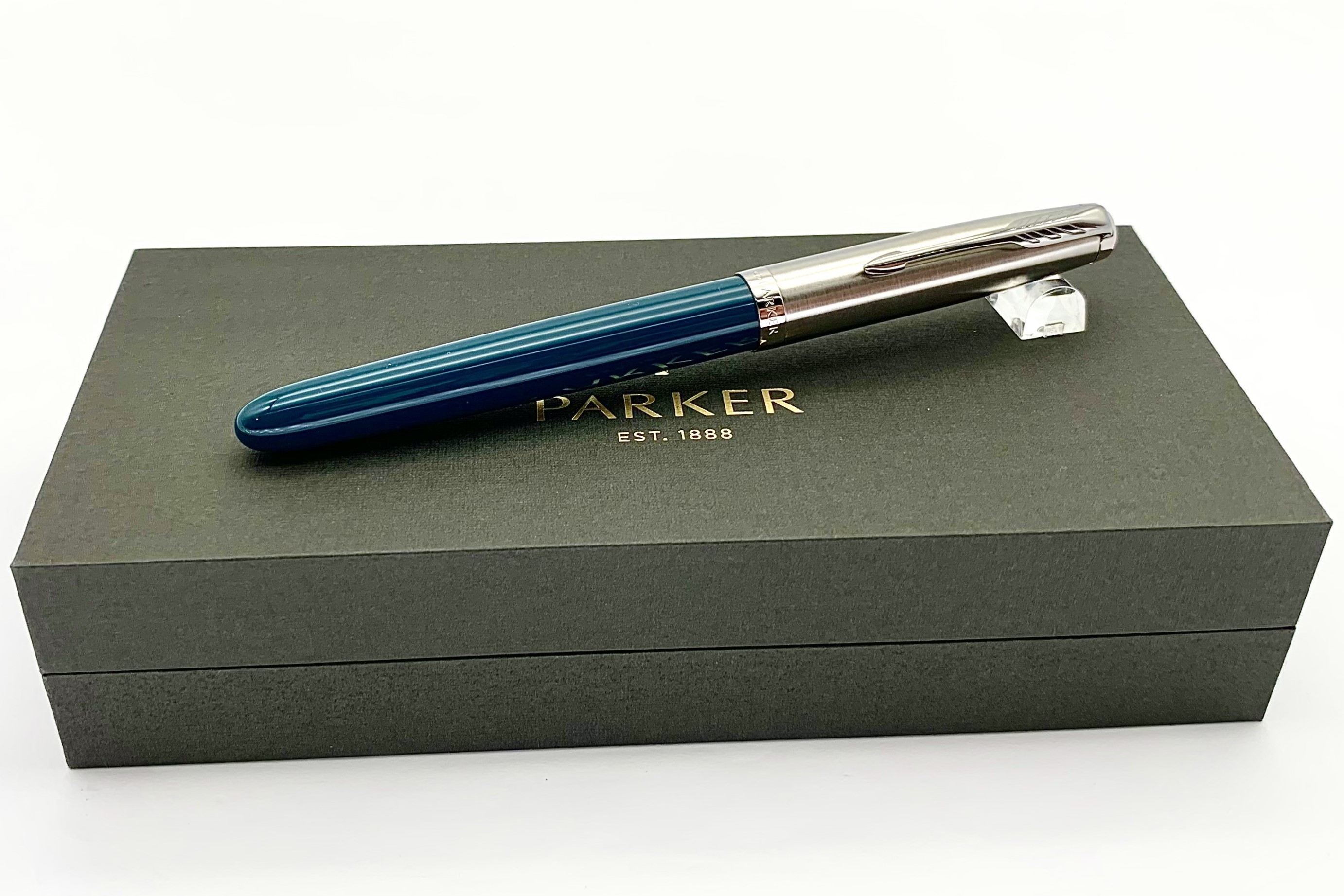 Parker51TealChromeTrimFPSteelNib_k